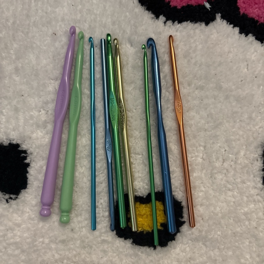 Colorful Crochet Hook Set
